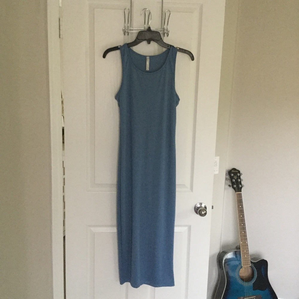 Blue dress